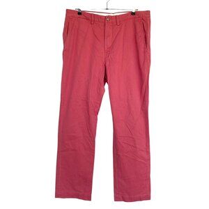 Polo Ralph Lauren Classic Fit Stretch Chino Pants Nantucket Red Mens 34 x 32